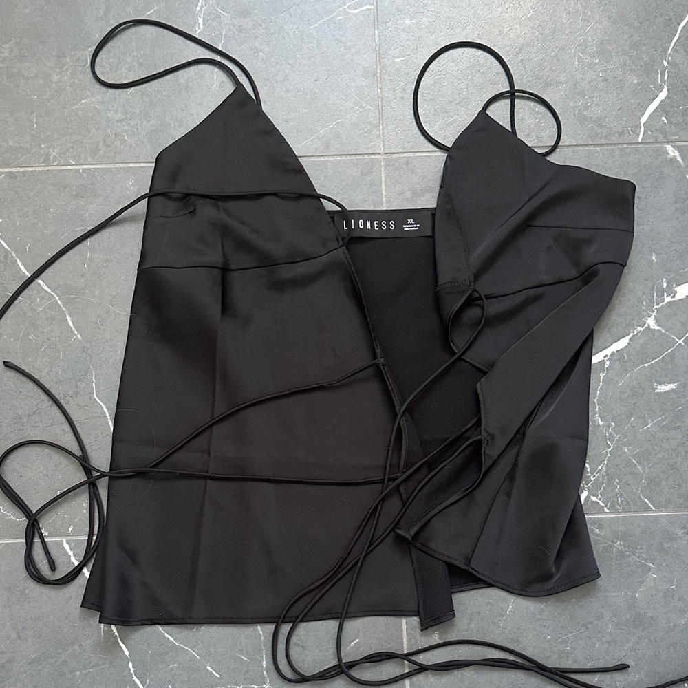 Lioness Midnight Black Camisole